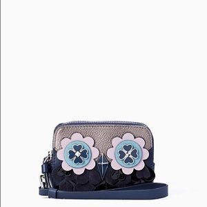 Kate spade zibbi small double zip camera wristlet wallet Brand New with Tags!!